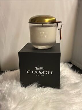 Coach Candle  with Signature Tag